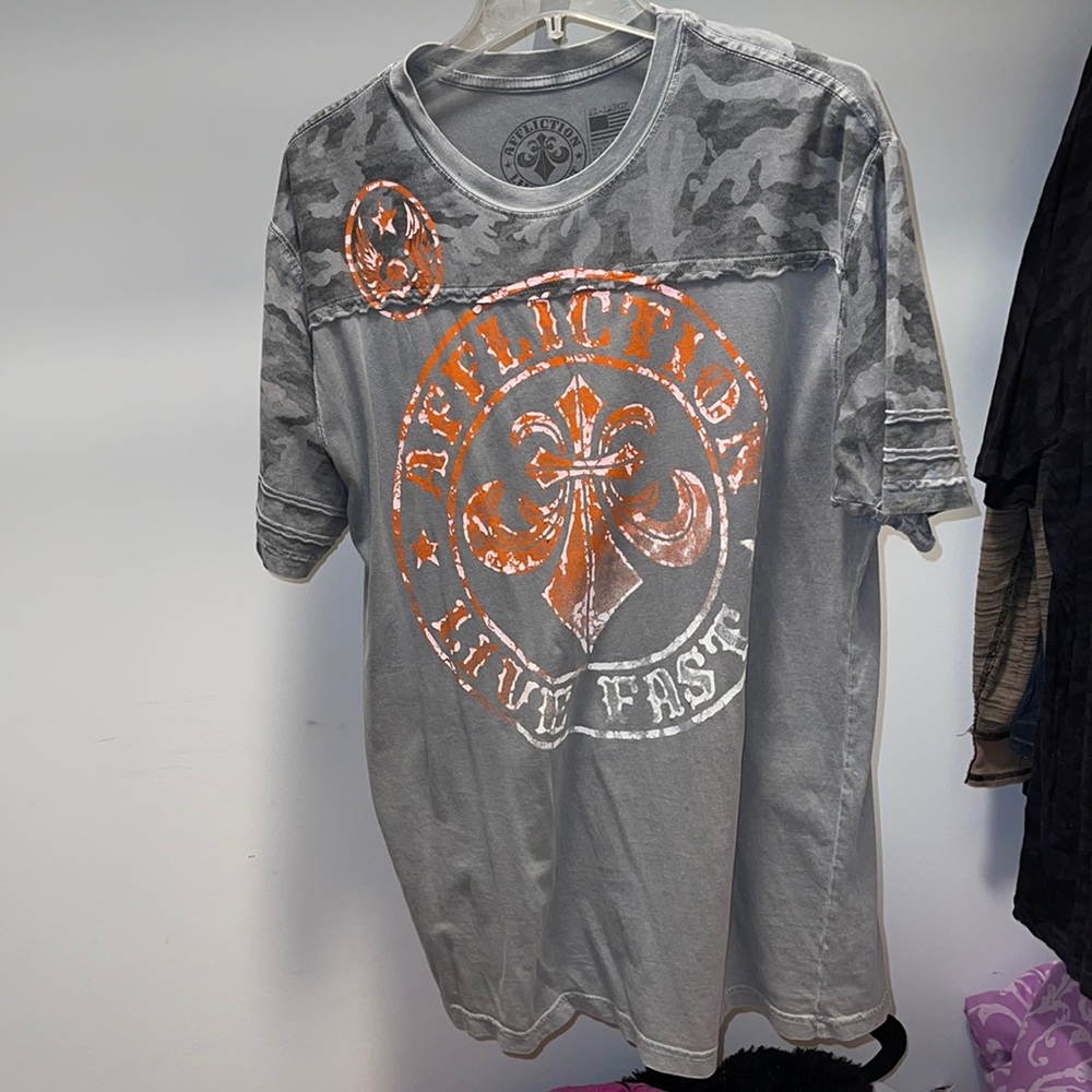 grey affliction shirt